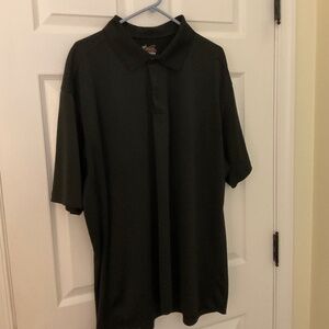 MEN’S BLACK COLLARED POLO SHIRT. SIZE 2 XL.  V GOOD Condition!